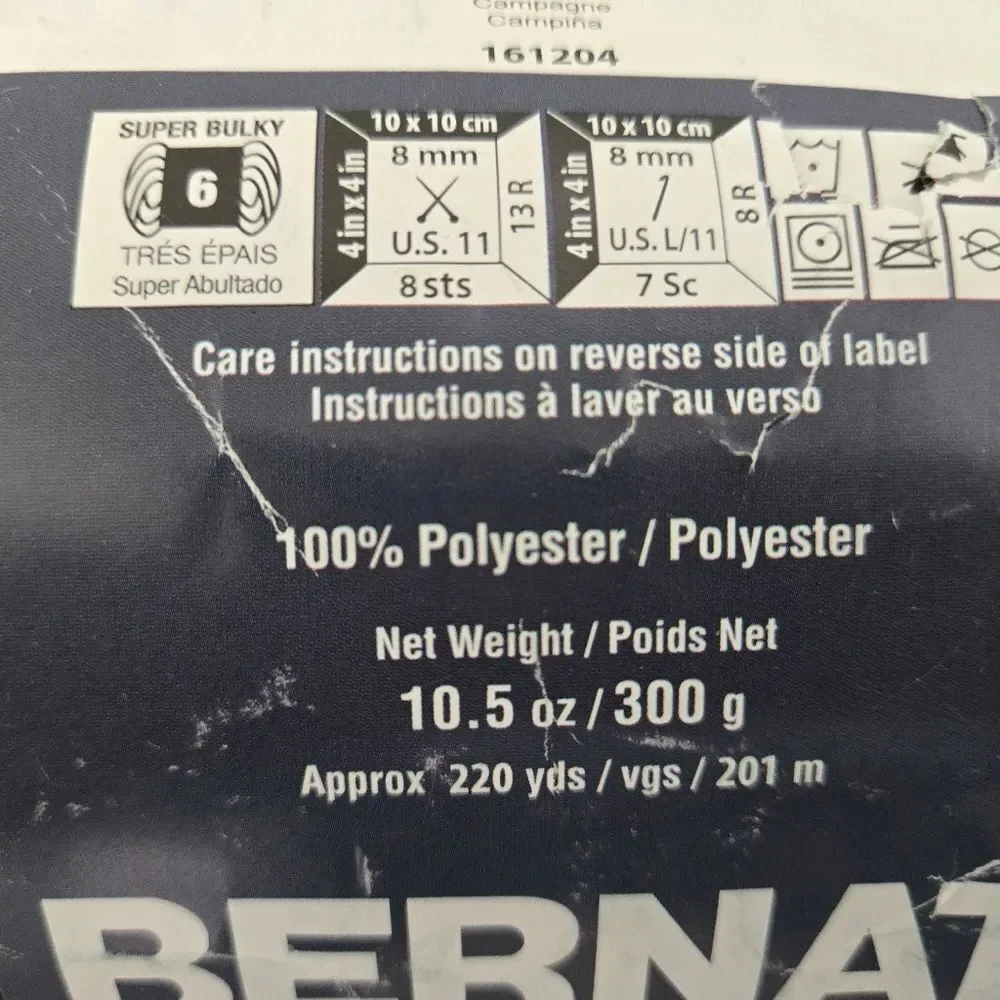 Bernat blanket yarn